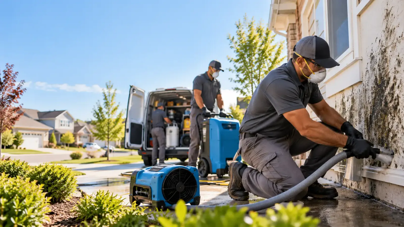 Mold Remediation in Hye, TX